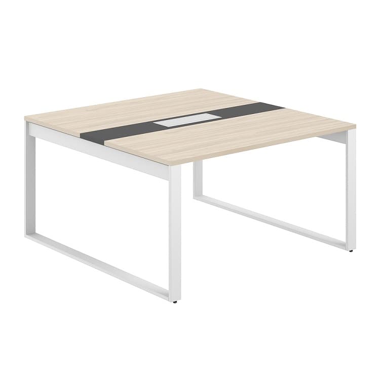 Стол для переговоров 1400х1438х750 Norden Allegro AG.2-1414.AR.72.WH.AN