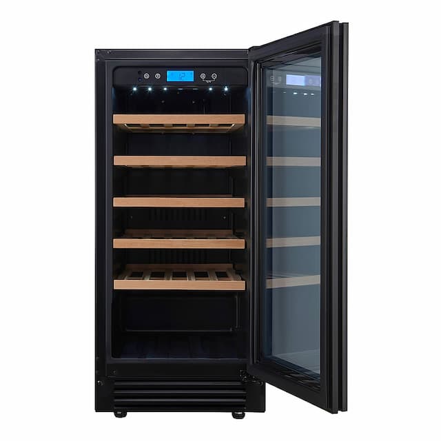 Винный шкаф Cellar Private CP032-1TBH черная дверь