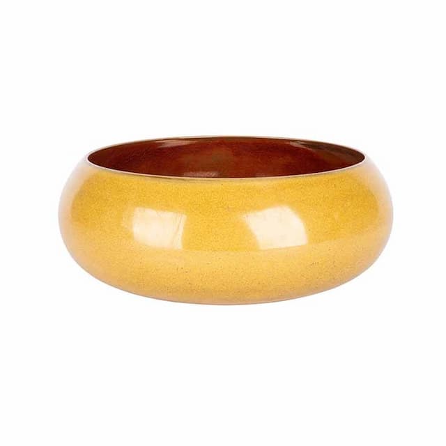 Салатник с закругленным бортом d 20 см h 9 см CosyTrendy Elements Mustard 5698019