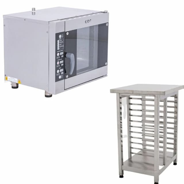 Пароконвектомат Abat ПКА 6-1/3П+подставка арт. УТ-00090841 (Восстановленное 1 шт)