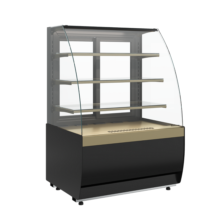 Витрина холодильная Carboma FLANDRIA 2 K70 VM 1,3-1 LIGHT (версия 2.0) (9005-0109)