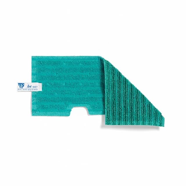 Моп TTS двусторонний 47х18,5 см для пористых и не скользящих поверхностей, зелёный