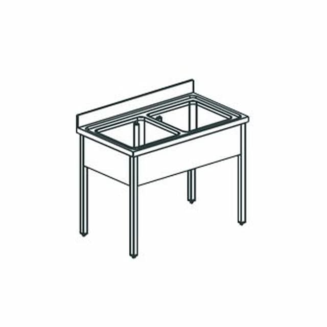 Ванна котломоечная APACH CHEF LINE L2P167-75